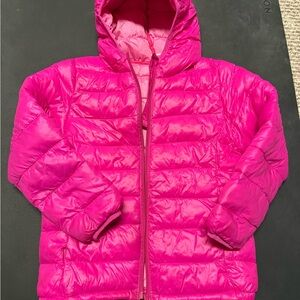 Vibrant Pink Puffer Jacket